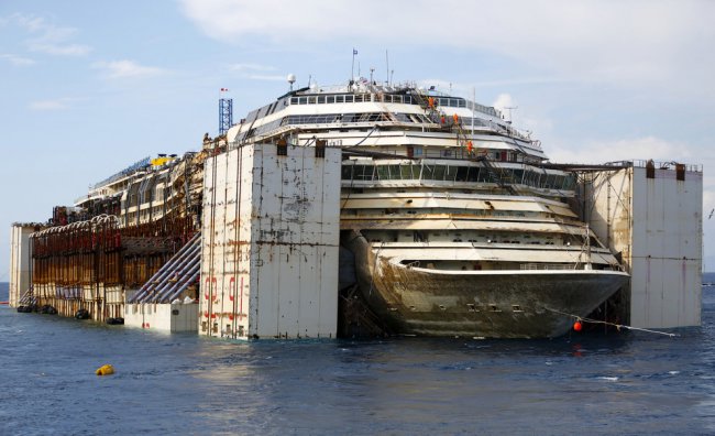 Последнее путешествие лайнера Costa Concordia