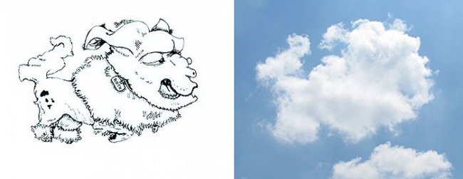 Чудные зверушки из облаков от Мартина Фейджоу