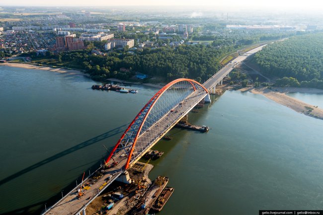 Третий мост в Новосибирске почти готов!
