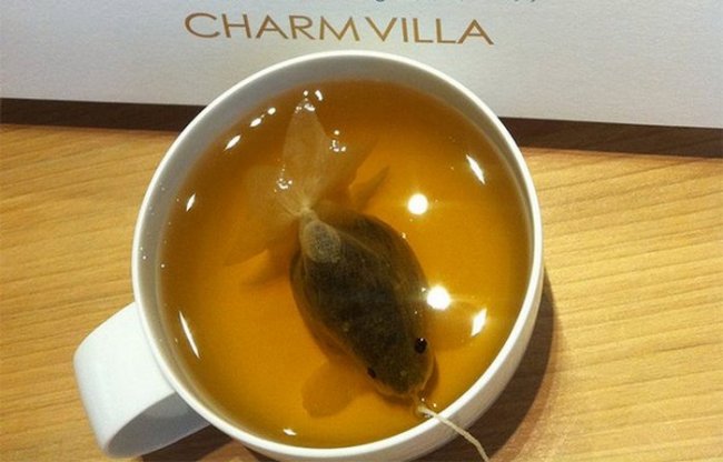 Чай с рыбками