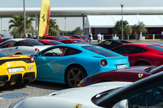 Как прошло соревнование Феррари Челлендж в Абу-Даби