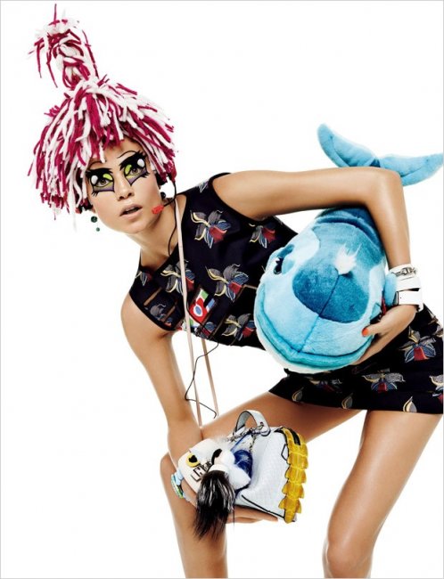 Наташа Поли в Vogue Japan