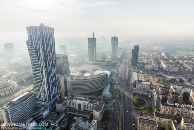 Варшава с высоты