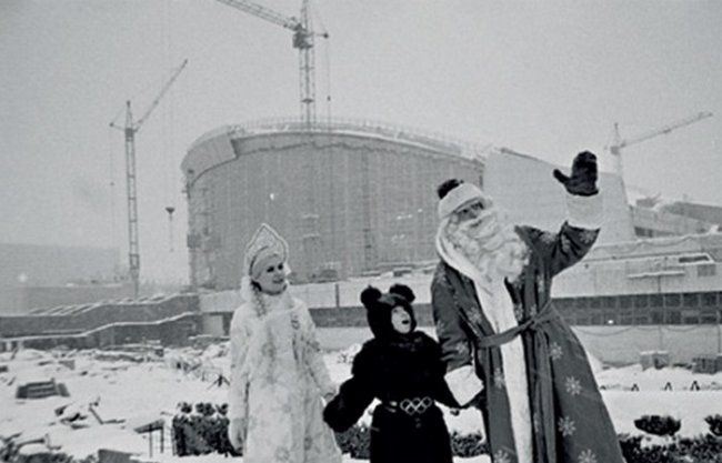 Новогодние фотографии из советского прошлого