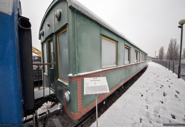 Выставка старинных поездов