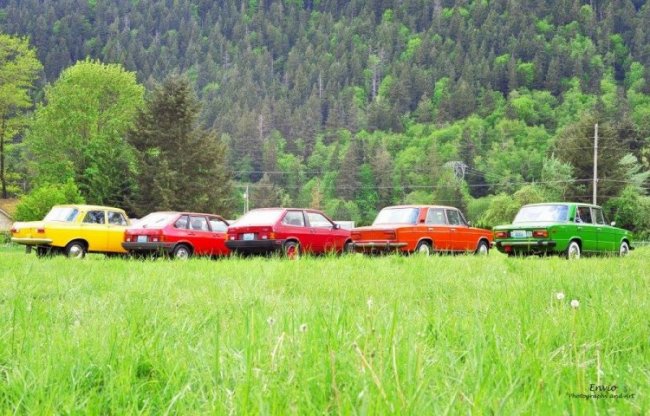 Слет владельцев советских авто в США