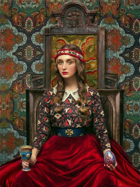 Славянские девушки на ярких портретах российских ф