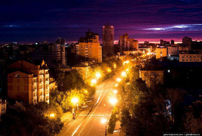 Хабаровск с высоты: город восходящего солнца