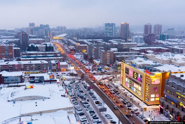 Зимний Новосибирск 2017