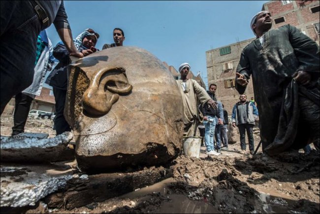 В Египте нашли 3000-летнюю статую фараона Рамзеса