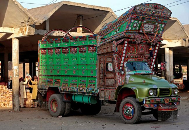 Яркие грузовики Пакистана
