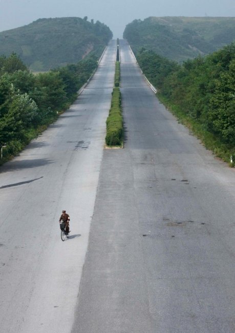 Дороги в Северной Корее