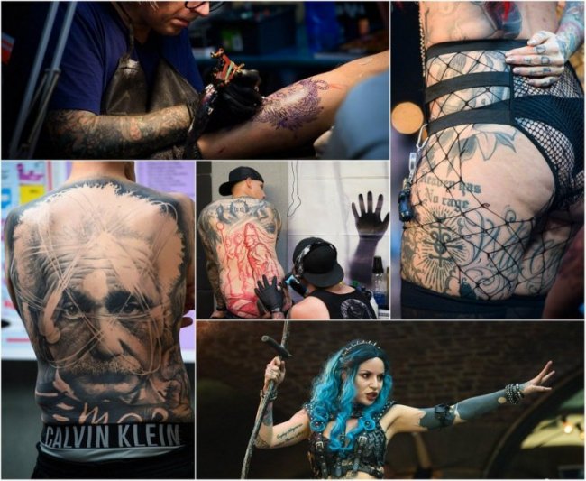 Международная тату-конвенция в Лондоне