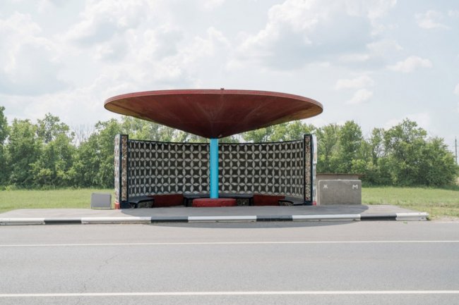 Эпичные советские автобусные остановки