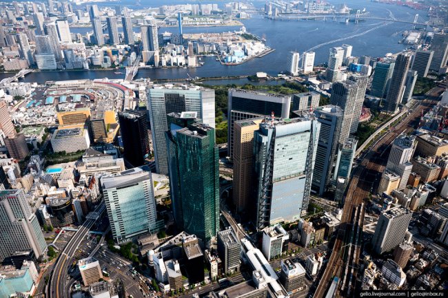 Токио с высоты: как устроена столица Японии