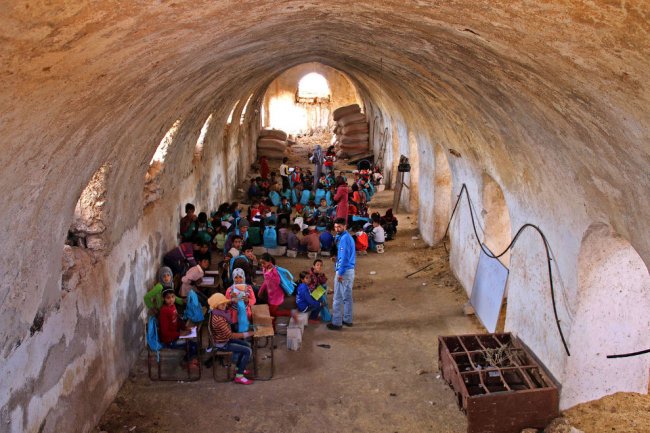 Как ходят в школу в Сирии