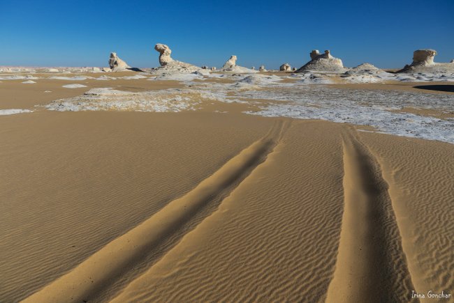 Белая пустыня — уснувший океан