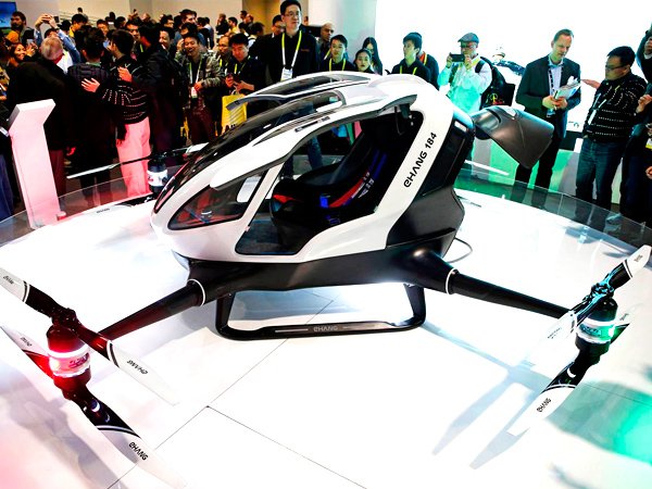 Ваше будущее такси станет дроном