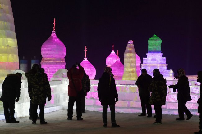 Фестиваль льда и снега в Харбине 2018