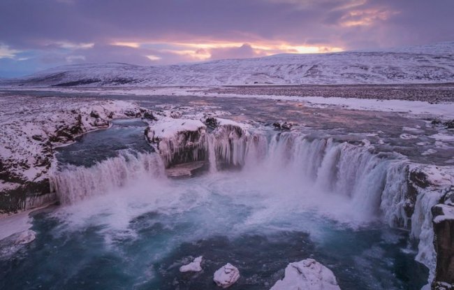 Зимняя Исландия на снимках Эреза Марома