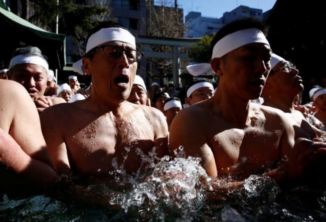 Японцы очистили души охладив тела