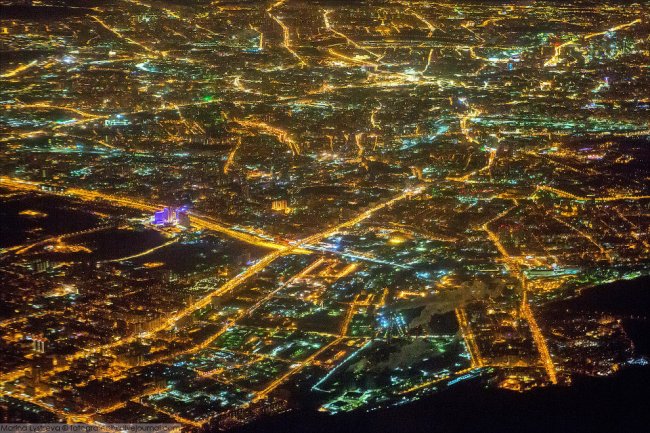 Новые виды ночной Москвы