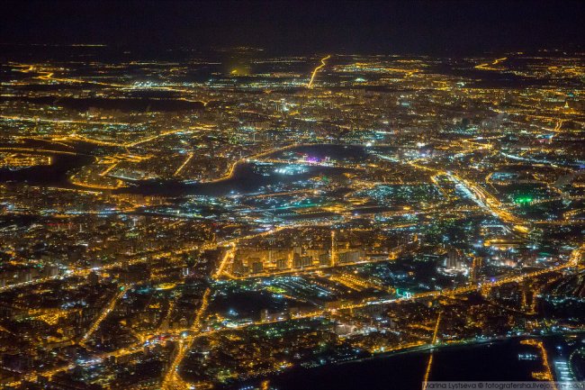 Новые виды ночной Москвы