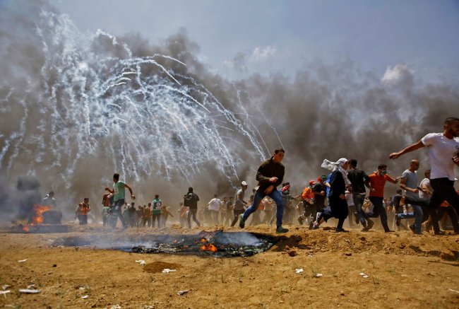 Кровавые протесты в Газе