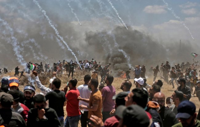 Кровавые протесты в Газе