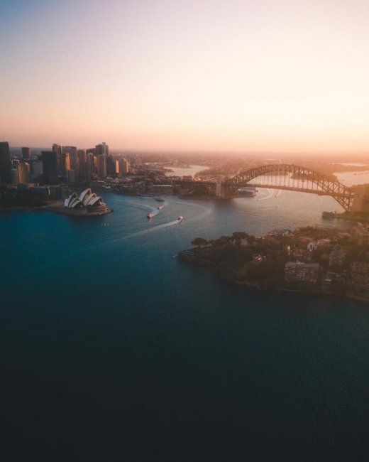 Австралия сверху на снимках Шая Купера