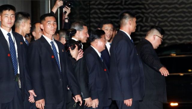 Суровые телохранители Ким Чен Ына