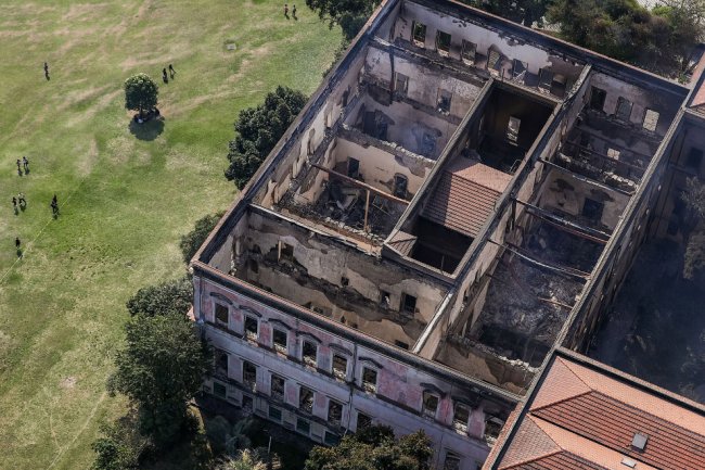 Как горел Национальный музей Бразилии