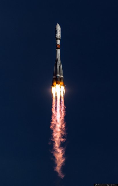Космодром Восточный: запуск ракеты «Союз-2.1а»