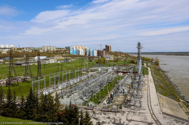 Экскурсия на Новосибирскую ГЭС