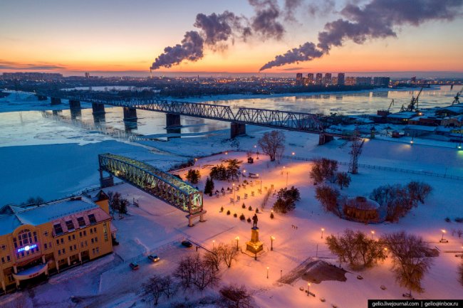 Зимний Новосибирск — 2019
