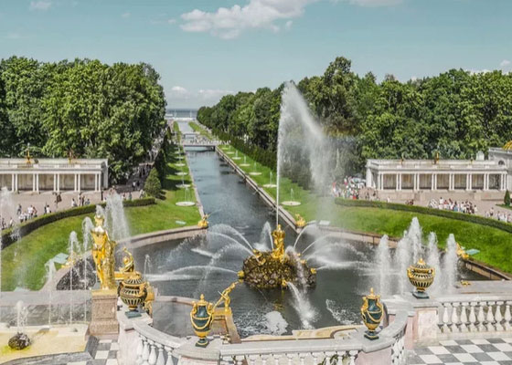 Петергоф – русский Версаль, город фонтанов и дворцов