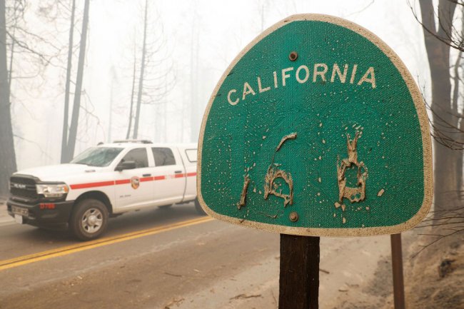 Ярость лесных пожаров на американском Западе