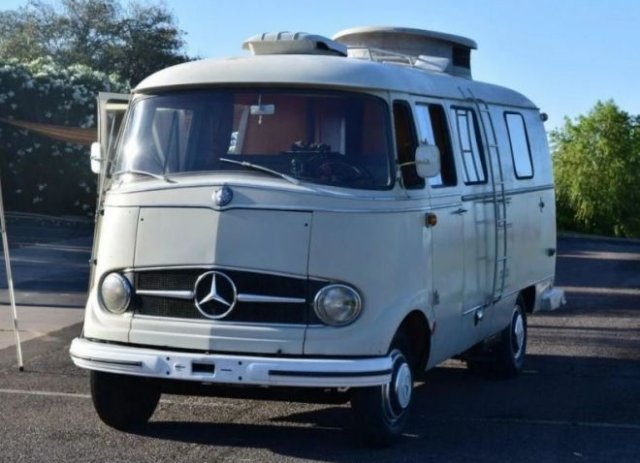 Уютный автодом из старого Mercedes-Benz