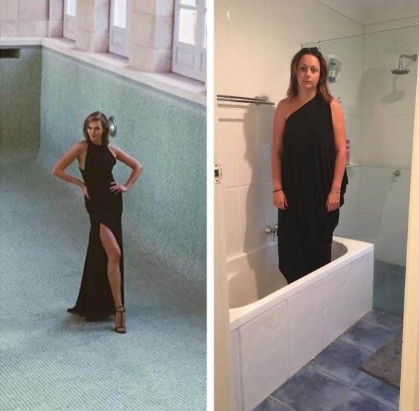 Селеста Барбер - блогер из Австралии, которая показала, как нелепо выглядят позы моделей в обычной жизни (15 фото)