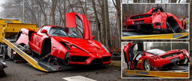 Механик разбил Ferrari за £2.5 млн, когда выехал на тест-драйв после ремонта - Я устал