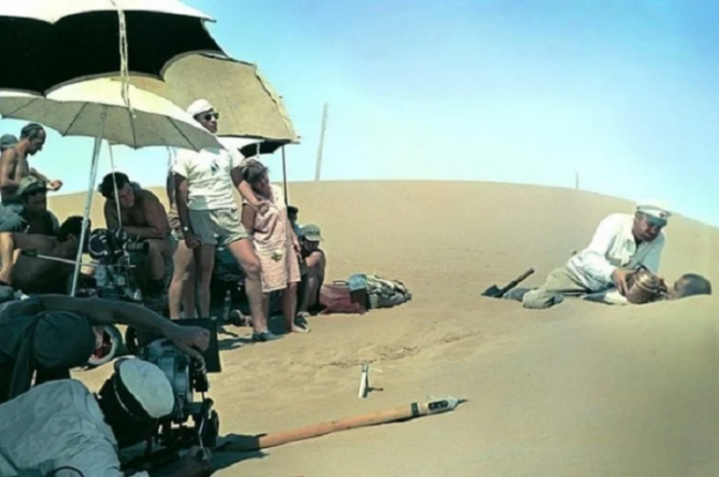 Как снимали сцену с головой Саида в фильме «Белое солнце пустыни»