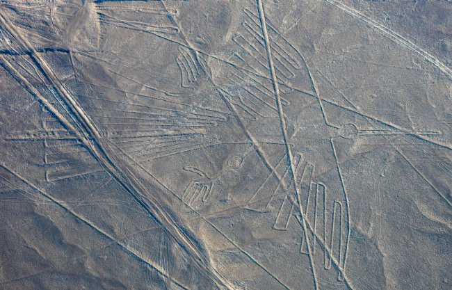 Загадочные рисунки в пустыне Наска