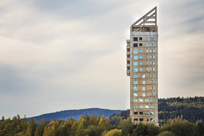 Самое высокое деревянное здание в мире