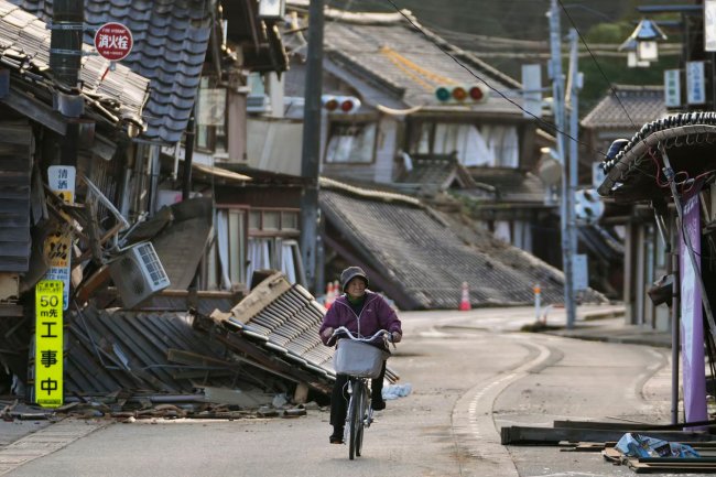 Землетрясение в Японии 2024