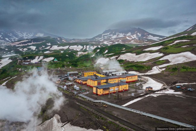Мутновская ГеоЭС — крупнейшая геотермальная электростанция России