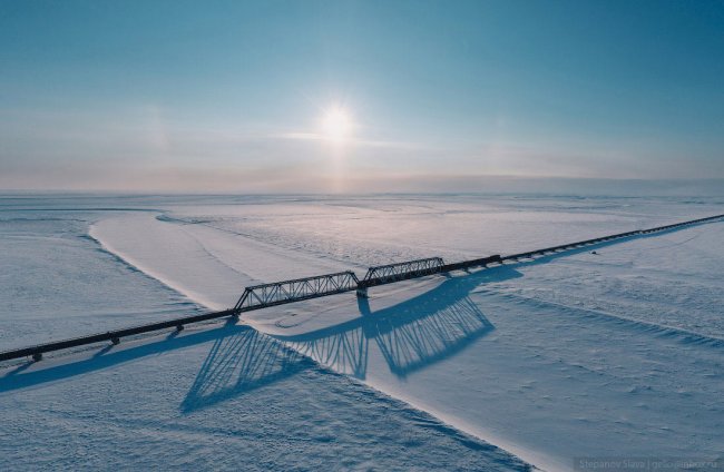 Самая северная железная дорога в мире