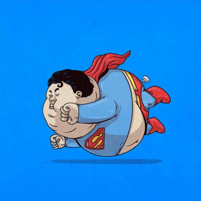 Супергерои-толстячки