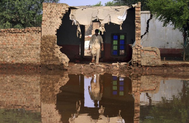 Историческое наводнение в Индии и Пакистане