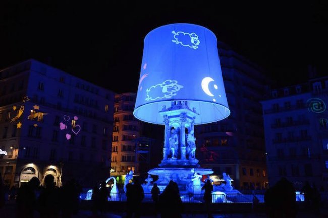 Фестиваль света в Лионе