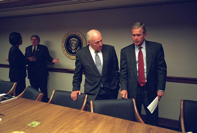 Первые лица США во время теракта 11 сентября